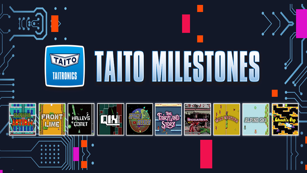 Taito Milestones a Caminho da Nintendo Switch